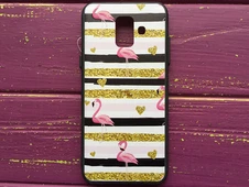 Чохол Pic Samsung A6(18) Flamingo in love - 1