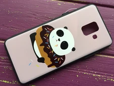 Чохол Pic Samsung A6(18) Panda in donut - 2