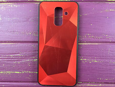 TPU+Glass Prizma Samsung A6(18) Red - 1