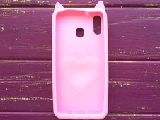 3D КОШКА Любов Samsung M20 Розовый - 2