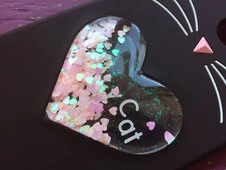 3D КОШКА Любов Samsung M20 Черный - 4