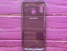 Силикон Momo Samsung M20 Серый - 2