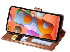 Книжка GETMAN Gallant Samsung M31 brown - 2