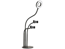 Светодиодная стойка USB 3в1 Professional Live stream черная - 1