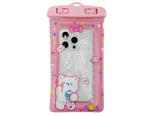 Чохол Водонепроникний 6.5 Teddy bear pink - 1