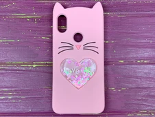3D КОШКА Любов Mi6X/ Mi A2 Пудра - 1