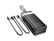 Power Bank Hoco DB58 30000 mAh 22.5W + lightning/Type-C + lamp black - 2