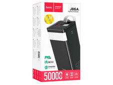 Повербанк Hoco J86A PD20W/QC3.0/Лампа 50000мАч черный - 5