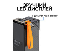 Power Bank Budi PB810B 65W 30000 mAh Black - 3