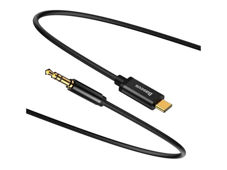 Кабель AUX Baseus Yiven M01 3.5 toType-C (1.2m) black
