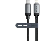 Кабель Senteo SM-06 Nano Braided Type-C to Lightning 30W 1m black