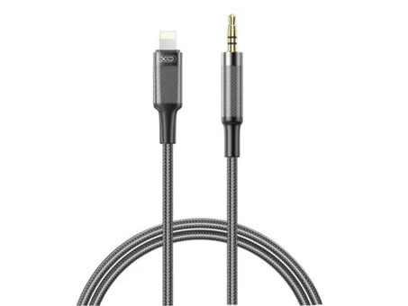 Кабель AUX XO NB-R279A Lightning to 3.5 mm (1m) black