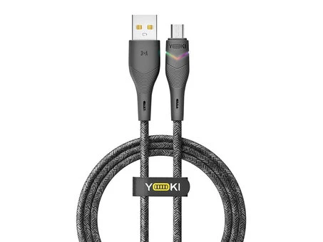 Кабель YOKI RGB RG24 Micro 3A (1.2m) black