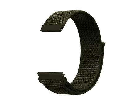 Ремінець Nylon Xiaomi Amazfit/Bip/Samsung 22mm khaki
