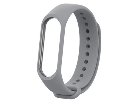 Ремінець силікон Mi Band 3/4 gray