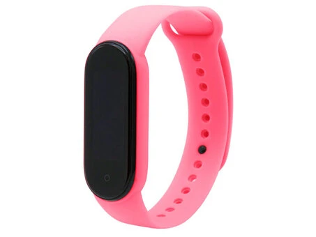 Ремінець силікон Mi Band 3/4 light pink