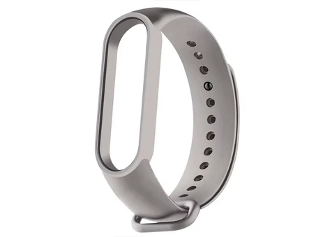 Ремінець силікон Mi Band 5/6 gray