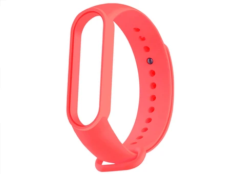 Ремінець силікон Mi Band 5/6 flamingo