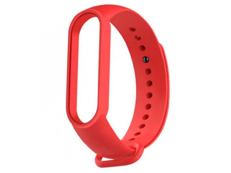 Ремінець силікон Mi Band 5/6 red