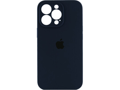 Case soft touch низ iP 16 Pro Max (08) midnight blue