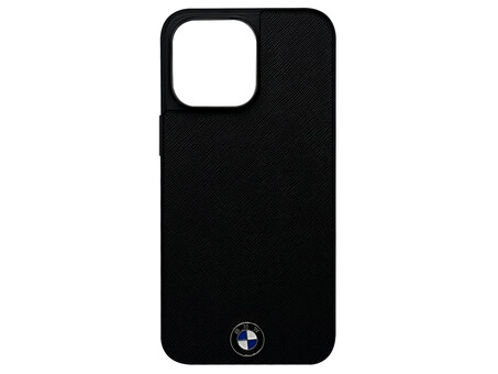 Чохол Strefor Metal Logo BMW iPhone 15 Pro Max black