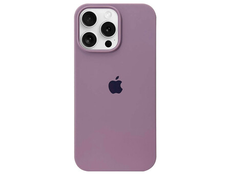 Case soft touch низ iP 16 Pro Max (62) blueberry