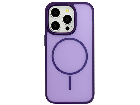 Shadow Matt Color Case MagSafe iPhone 16 Pro Max dark purple