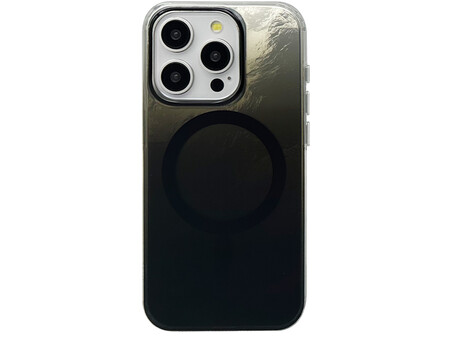 Накладка Shiny Mountain MagSafe iPhone 15 Pro black