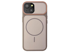 Накладка Matte Sprit Line MagSafe iPhone 15 brown