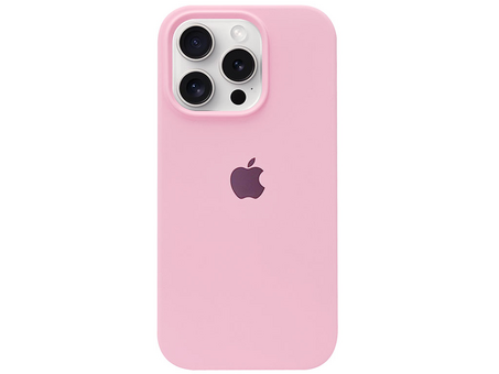 Case soft touch низ iP 16 Pro Max (06) light pink