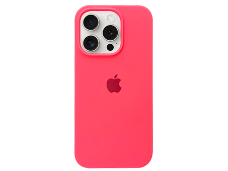 Case soft touch низ iP 16 Pro (29) flamingo