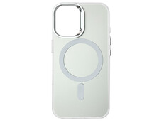 Накладка Magnetic Matte MagSafe iPhone 16 white