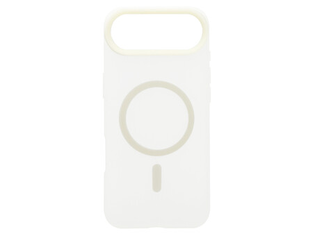 Накладка Silicone Matt MagSafe iPhone 17 Air vanilla