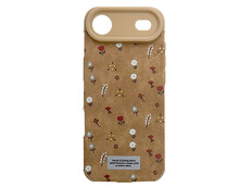 TPU Soft Flowers iPhone 17 Air brown