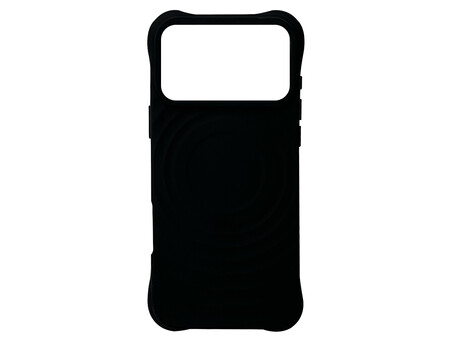 Накладка Silicone 3D Radius Matt Case iPhone 17 Pro Max black