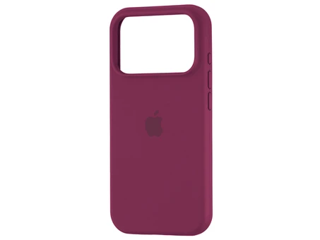 Case soft touch низ iP 17 Pro (52) marsala