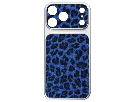 Накладка Leopard Look iPhone 17 Pro Max blue