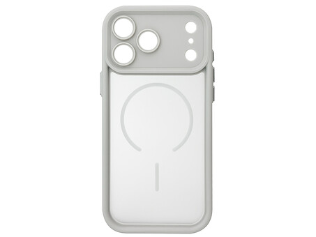 Накладка Clear Shock MagSafe iPhone 17 Pro Max grey