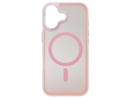Shadow Matt Metal Buttons MagSafe iPhone 17 light pink