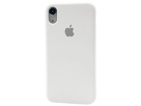 Case soft touch низ iP Xr (09) white