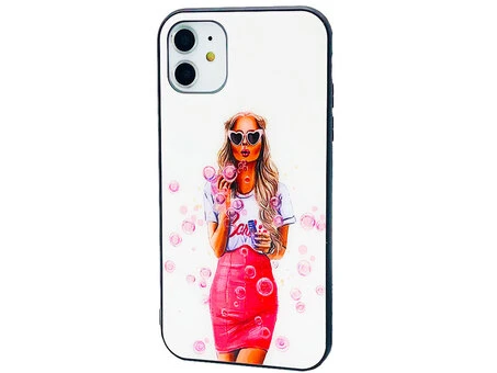 TPU+Glass Girls iPhone 11 Barbie