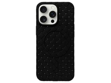Накладка FIBRA Weaving MagSafe iPhone 13 Pro black