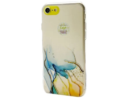 Силікон S-Case iPhone 7/8/SE 2 clear/yellow