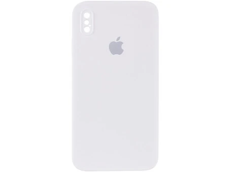 Case soft touch Square Camera iP Xs Max (09) white