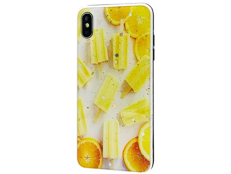 Накладка Confetti iPhone Xs Max Citrus ice cream