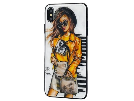 Prisma Ladies iPhone Xs Max Girl Yellow