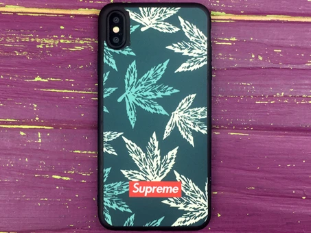 Чохол Supreme iPhone Xs Max hemp
