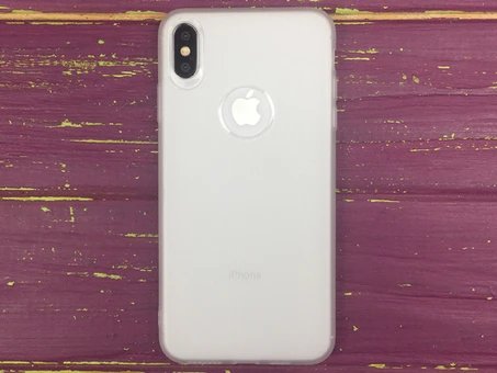 Totu Frosted iPhone Xs Max clear