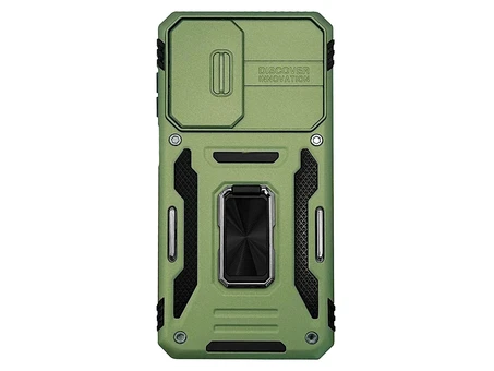 Протиударний Army Ring Hide Camera Samsung S21 FE army green