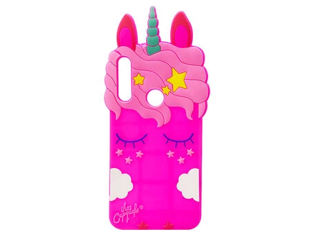 3D Slim Unicorn Sleep P Smart Z/Y9 Prime(19) hot pink